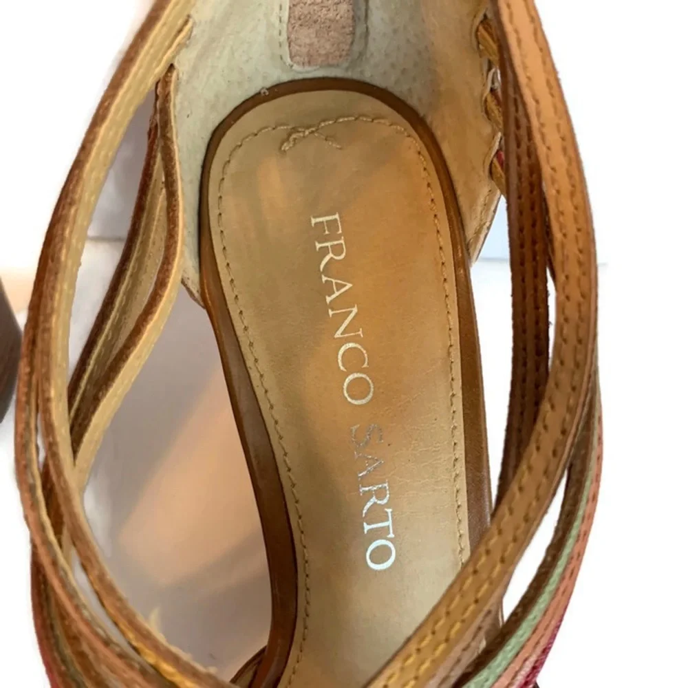 Franco Sarto Multicolor‎ Wedge Sandals